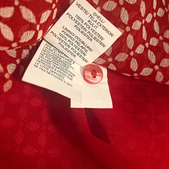 Lucky Brand Cold Shoulder Blouse - Picture 7 of 8